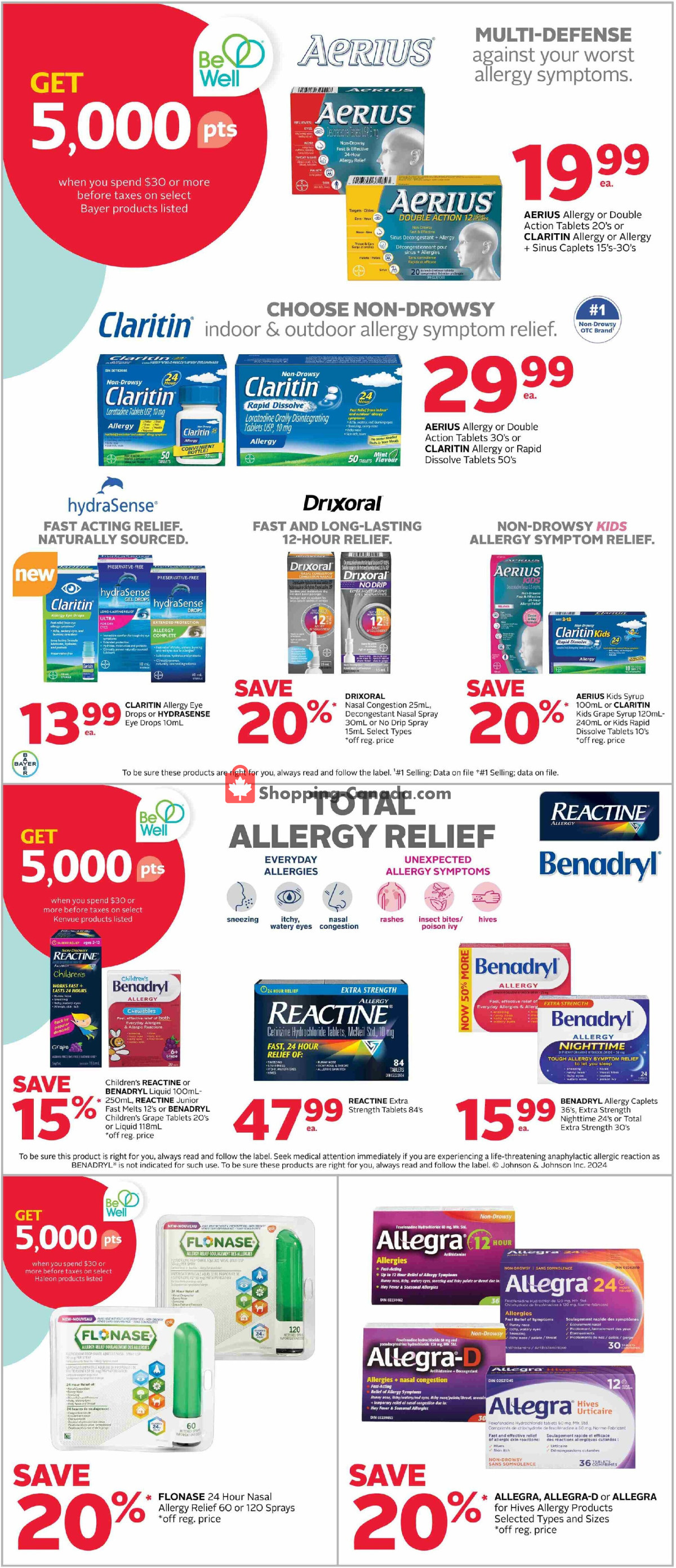 Rexall Drug Store flyer from Friday April 26, 2024 to Thursday May 2, 2024 - page 6