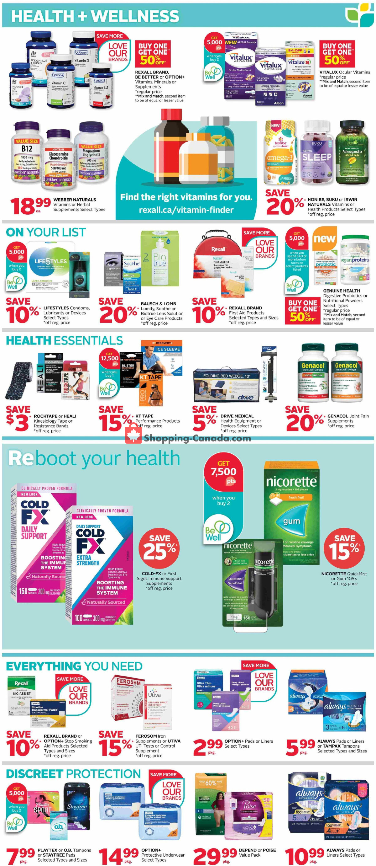 Rexall Drug Store flyer from Friday April 26, 2024 to Thursday May 2, 2024 - page 7