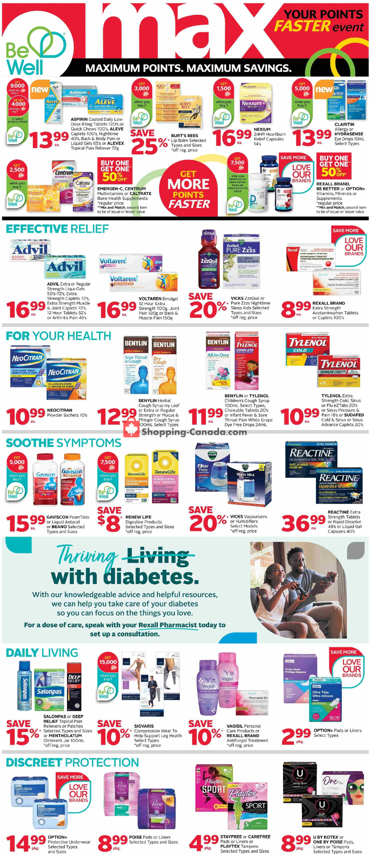 Rexall Drug Store flyer from Friday February 16, 2024 to Thursday February 22, 2024 - page 4