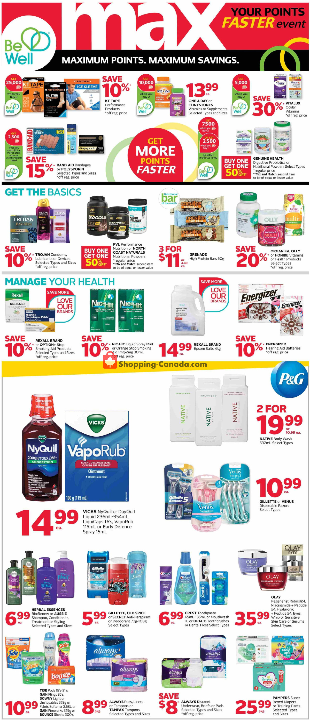 Rexall Drug Store flyer from Friday February 16, 2024 to Thursday February 22, 2024 - page 8