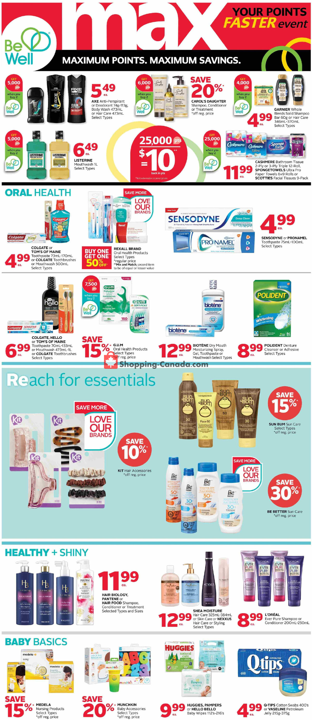 Rexall Drug Store flyer from Friday February 16, 2024 to Thursday February 22, 2024 - page 9