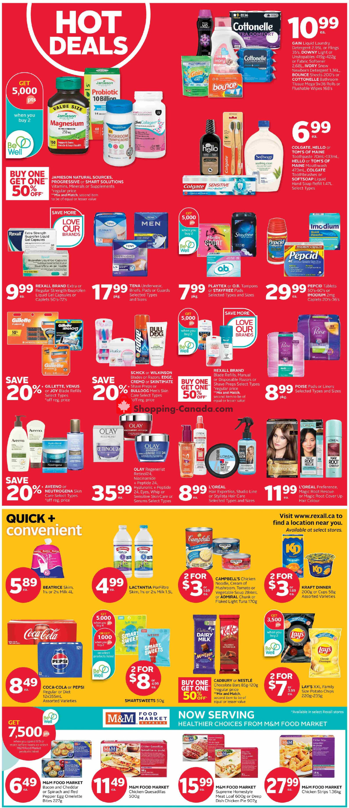Rexall Drug Store flyer from Friday February 23, 2024 to Thursday February 29, 2024 - page 2