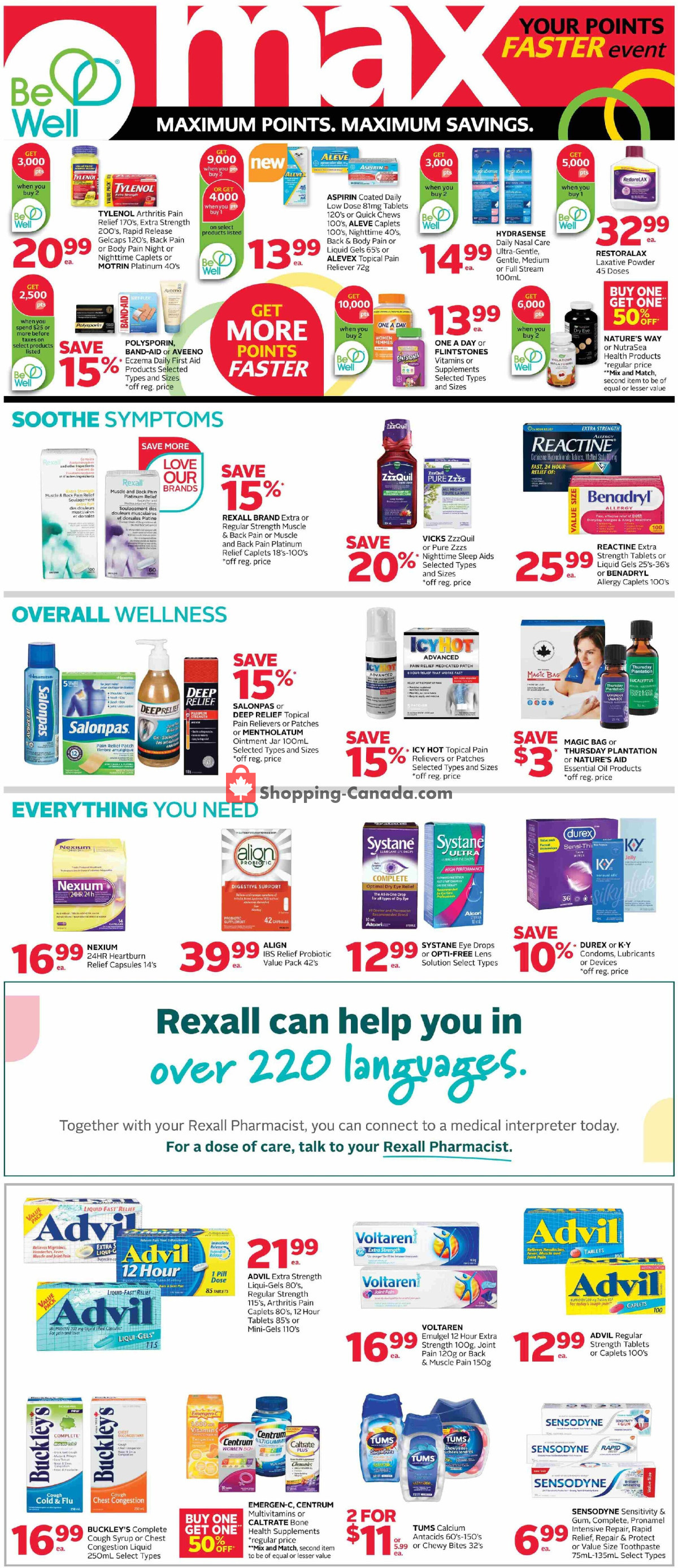 Rexall Drug Store flyer from Friday February 23, 2024 to Thursday February 29, 2024 - page 4