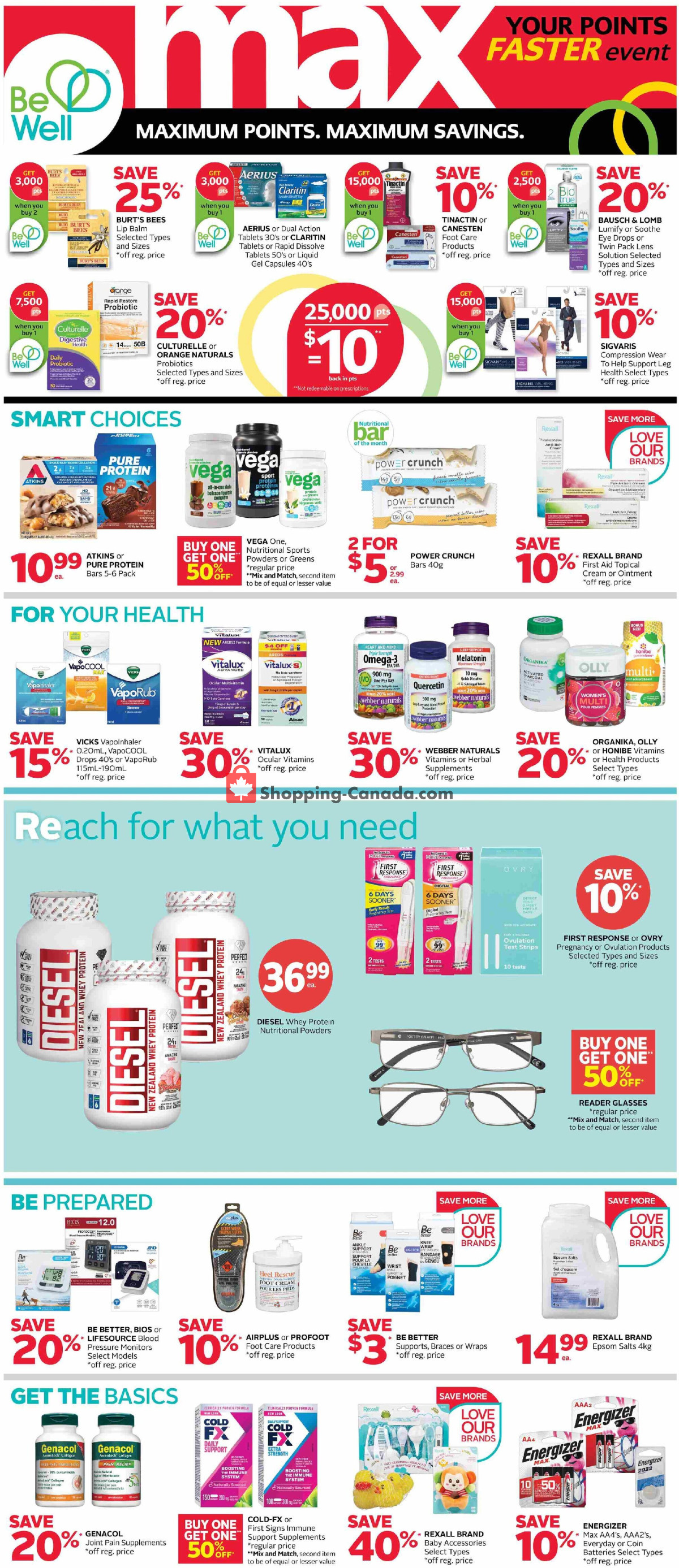 Rexall Drug Store flyer from Friday February 23, 2024 to Thursday February 29, 2024 - page 6