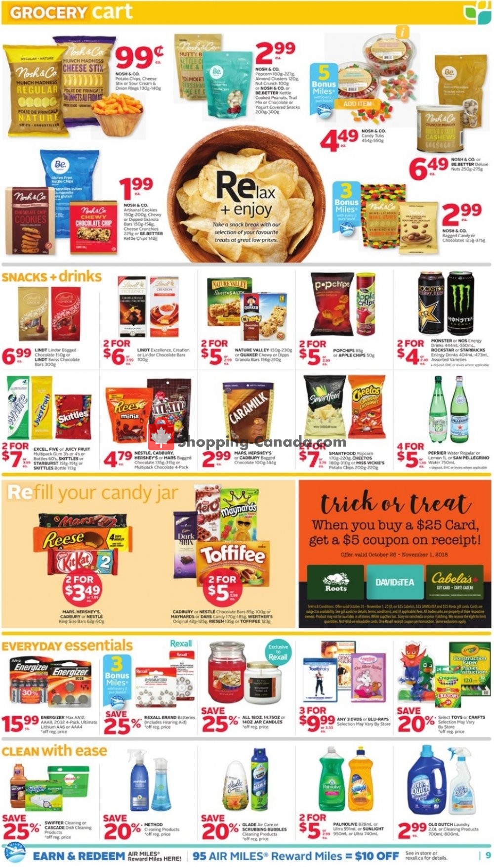 Rexall Drug Store flyer from Friday October 26, 2018 to Thursday November 1, 2018 - page 12