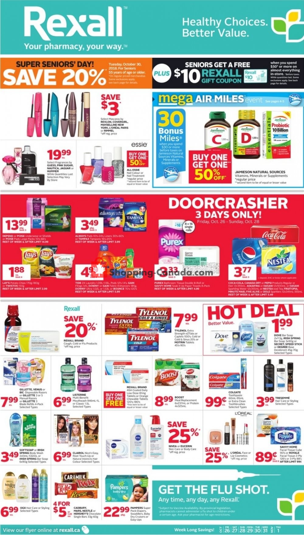 Rexall Drug Store flyer from Friday October 26, 2018 to Thursday November 1, 2018 - page 2