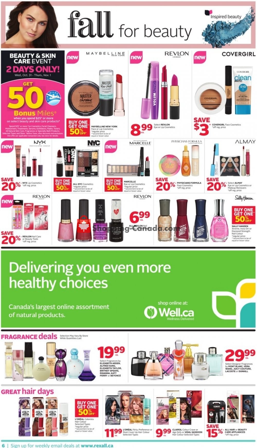 Rexall Drug Store flyer from Friday October 26, 2018 to Thursday November 1, 2018 - page 9