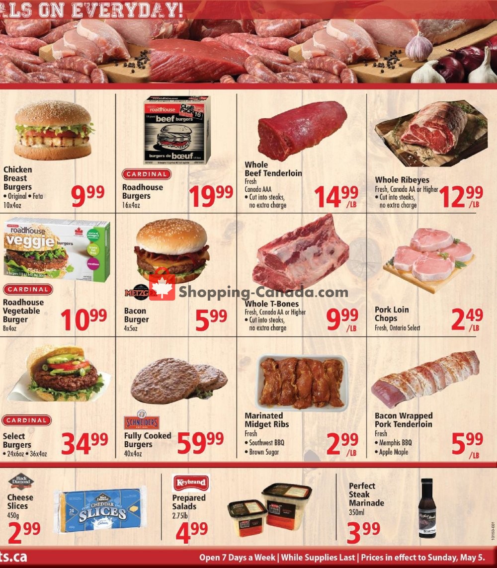 Robert's Fresh and Boxed Meats flyer from Thursday April 25, 2019 to Sunday May 5, 2019 - page 3