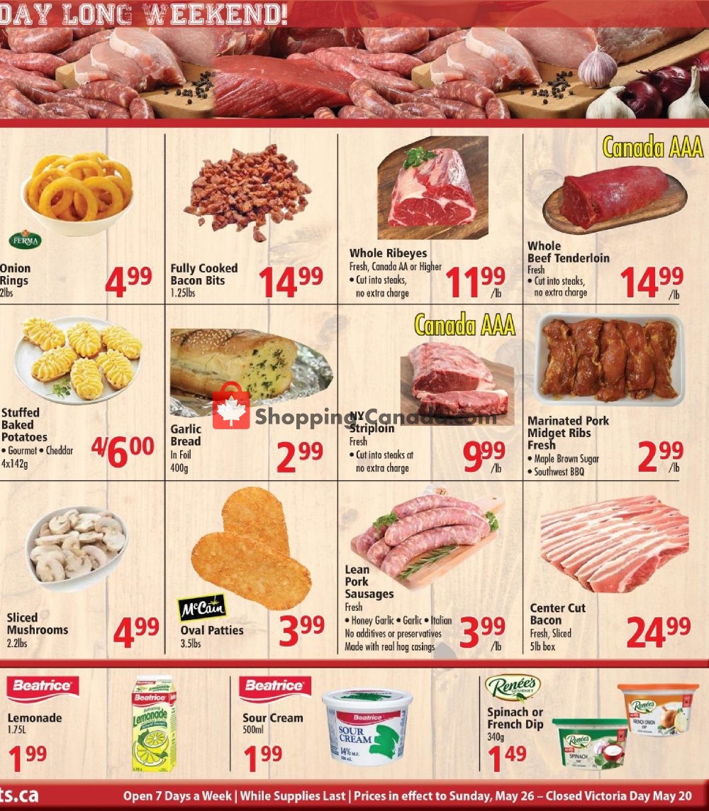 Robert's Fresh and Boxed Meats flyer from Thursday May 16, 2019 to Sunday May 26, 2019 - page 3