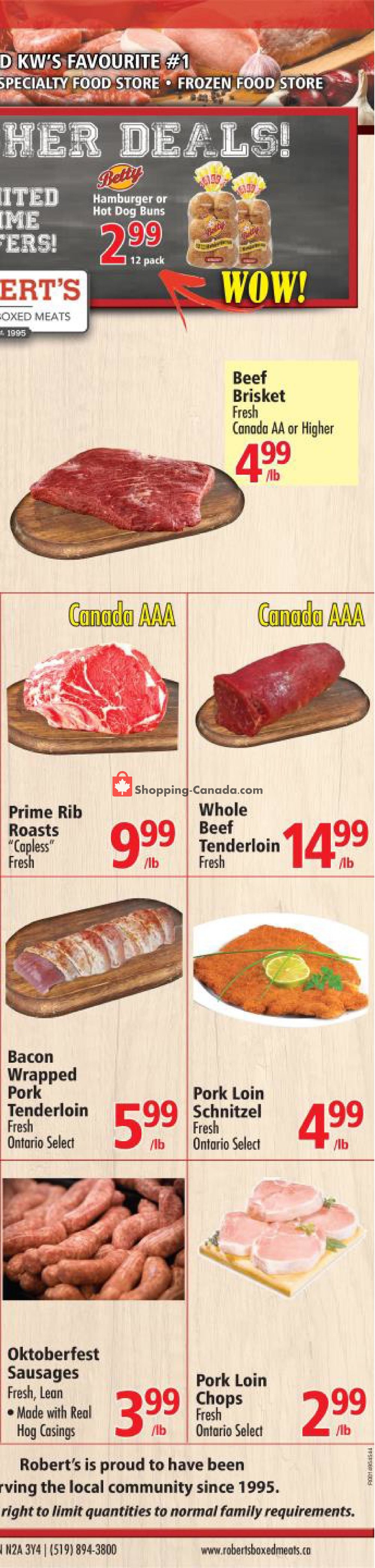 Robert's Fresh and Boxed Meats flyer from Wednesday May 8, 2019 to Tuesday May 14, 2019 - page 5