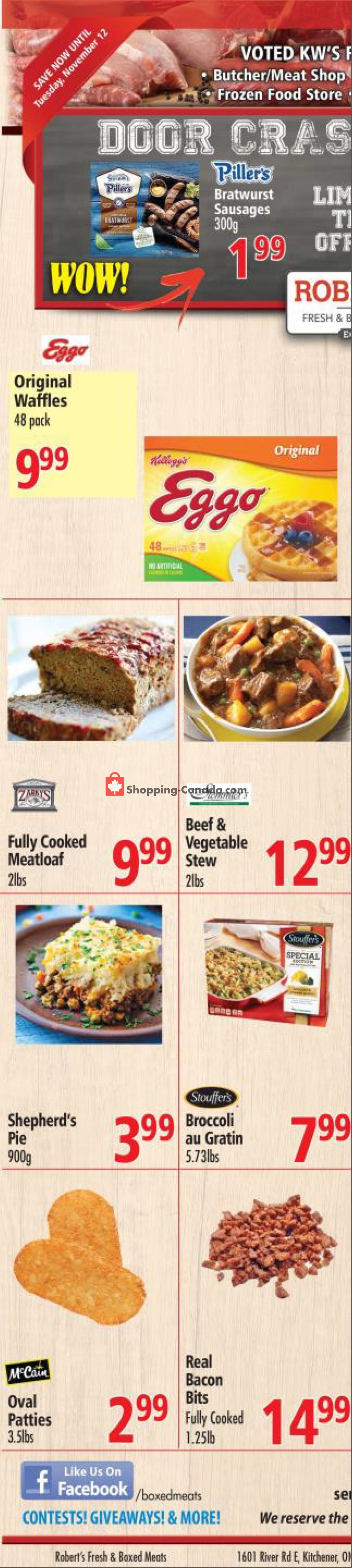 Robert's Fresh and Boxed Meats flyer from Wednesday November 6, 2019 to Tuesday November 12, 2019 - page 4