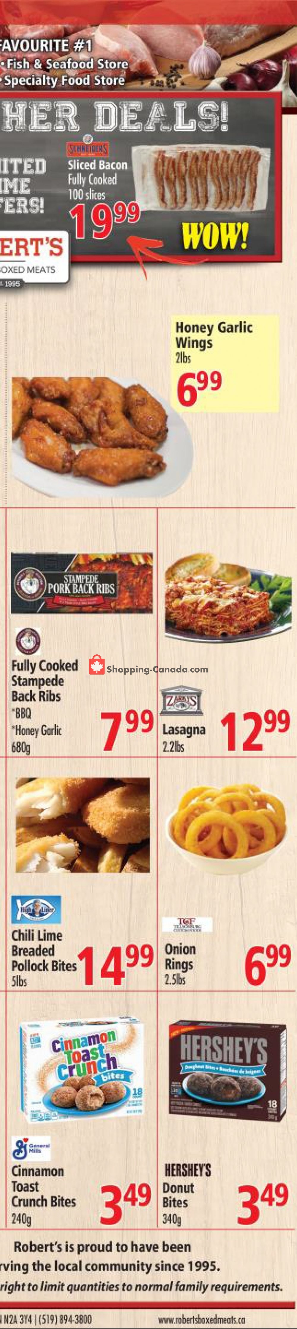Robert's Fresh and Boxed Meats flyer from Wednesday November 6, 2019 to Tuesday November 12, 2019 - page 5