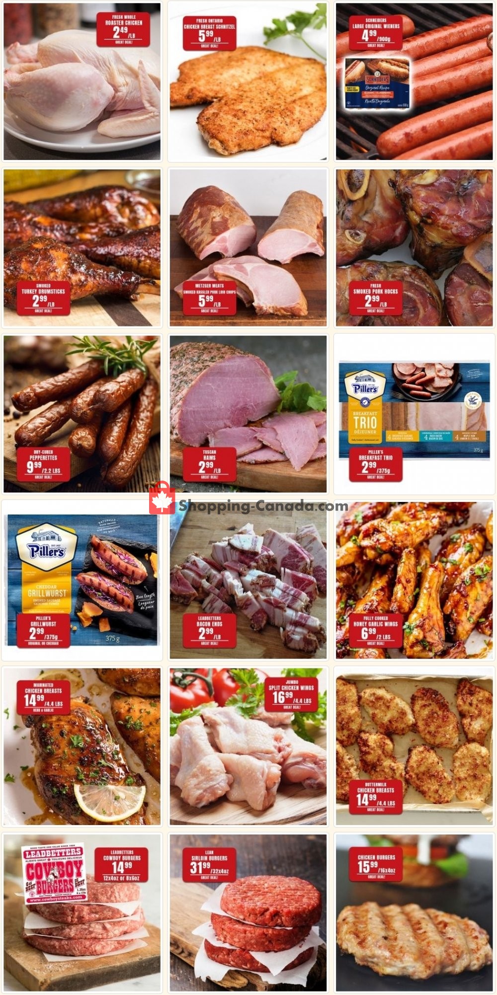 Robert's Fresh and Boxed Meats Canada, flyer (Hot Deals) August 31