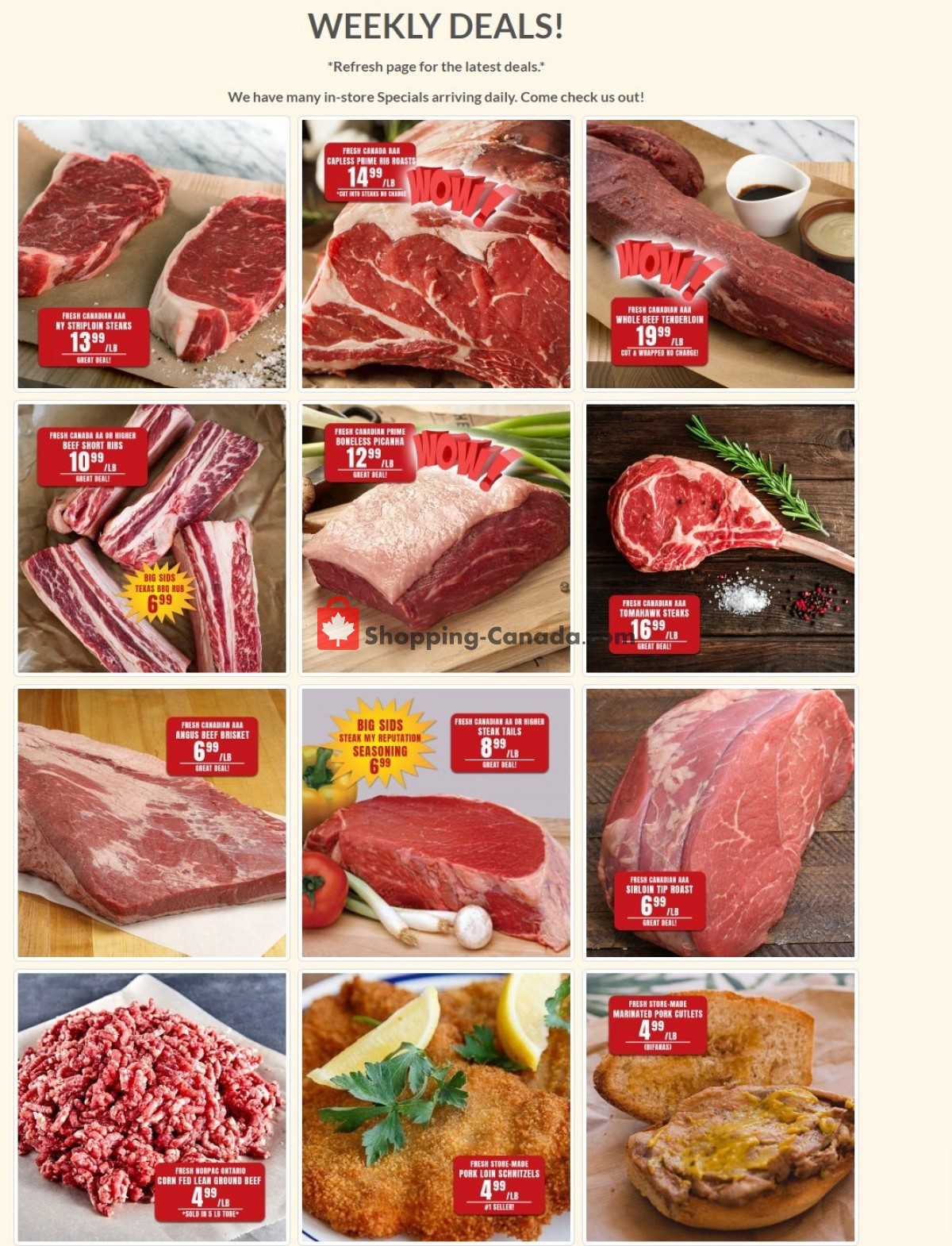 Robert's Fresh and Boxed Meats flyer from Tuesday September 7, 2021 to Monday September 13, 2021 - page 1