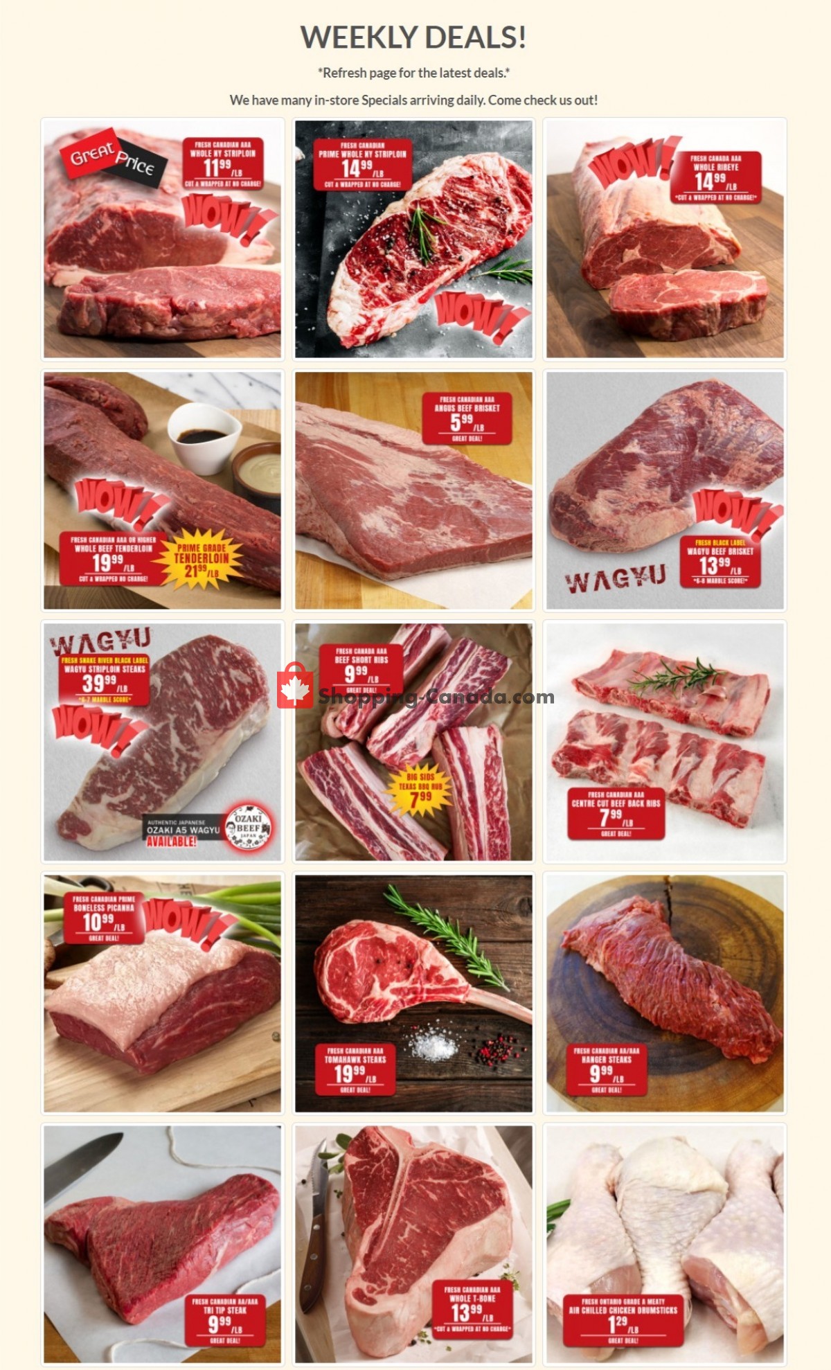 Robert's Fresh and Boxed Meats flyer from Tuesday June 7, 2022 to Monday June 13, 2022 - page 1