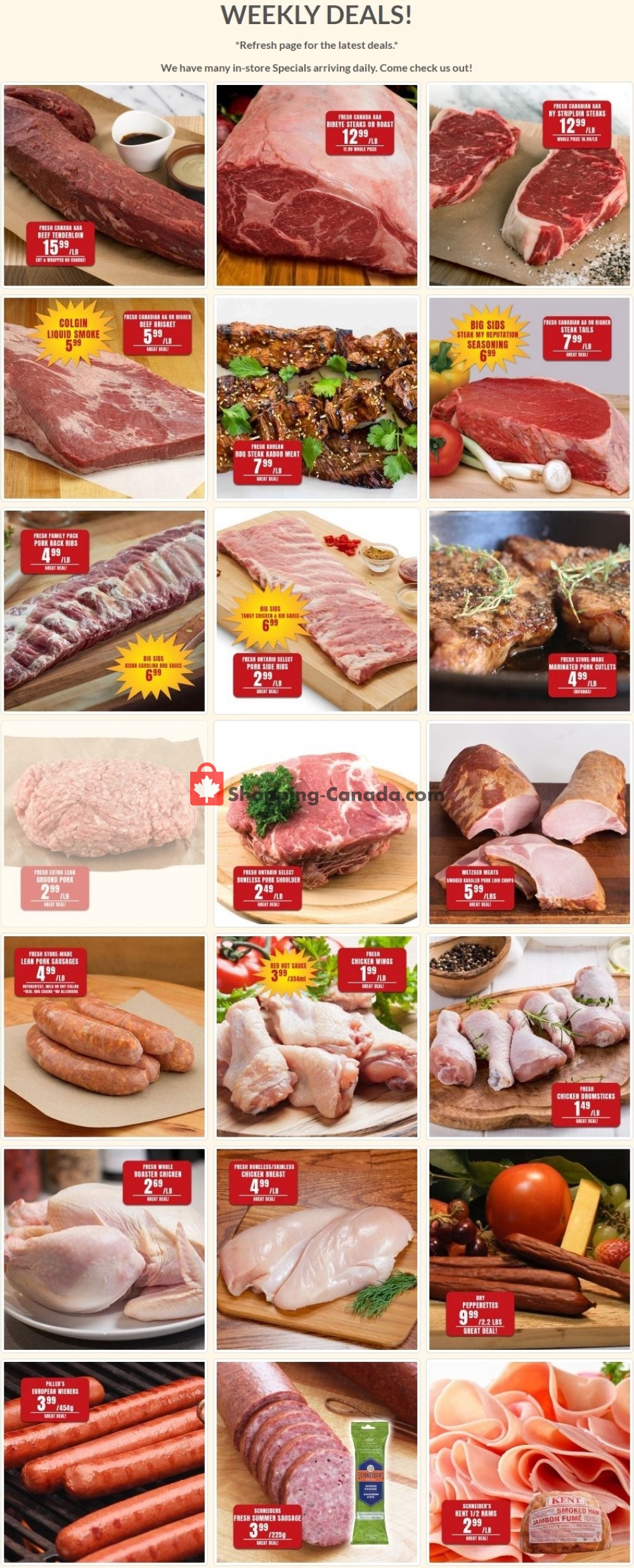 Robert's Fresh and Boxed Meats flyer from Tuesday July 28, 2020 to Monday August 3, 2020 - page 1