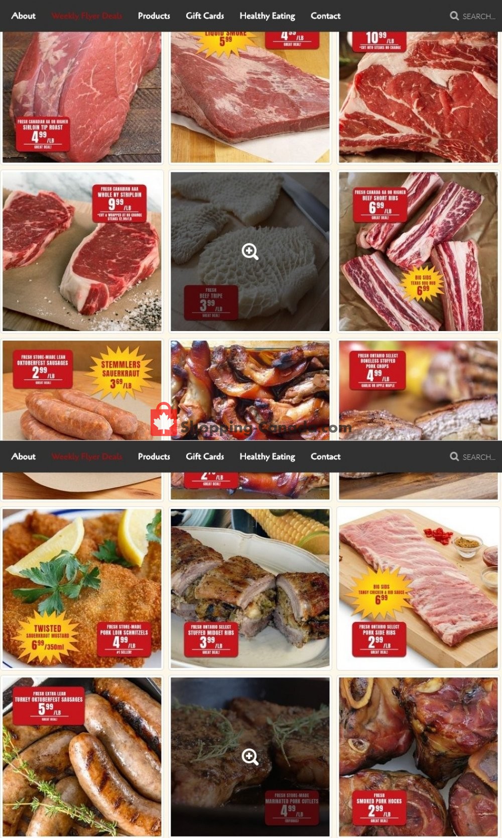 Robert's Fresh and Boxed Meats flyer from Monday October 12, 2020 to Sunday October 18, 2020 - page 1
