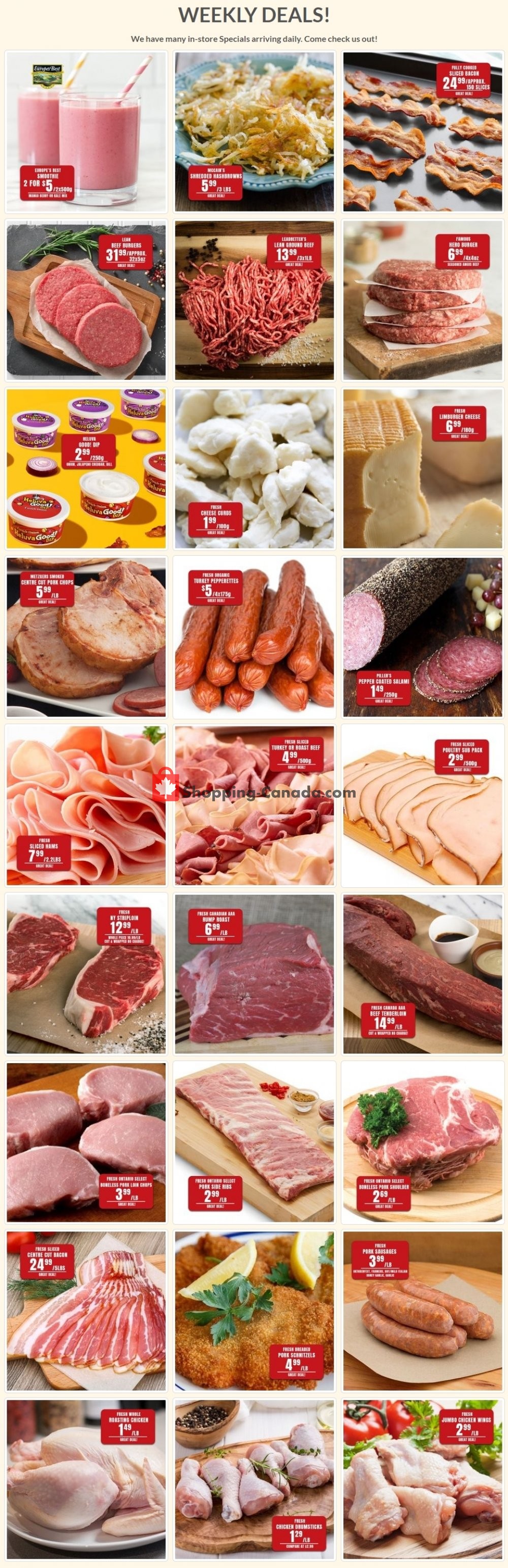 Robert's Fresh and Boxed Meats flyer from Tuesday April 21, 2020 to Monday April 27, 2020 - page 1