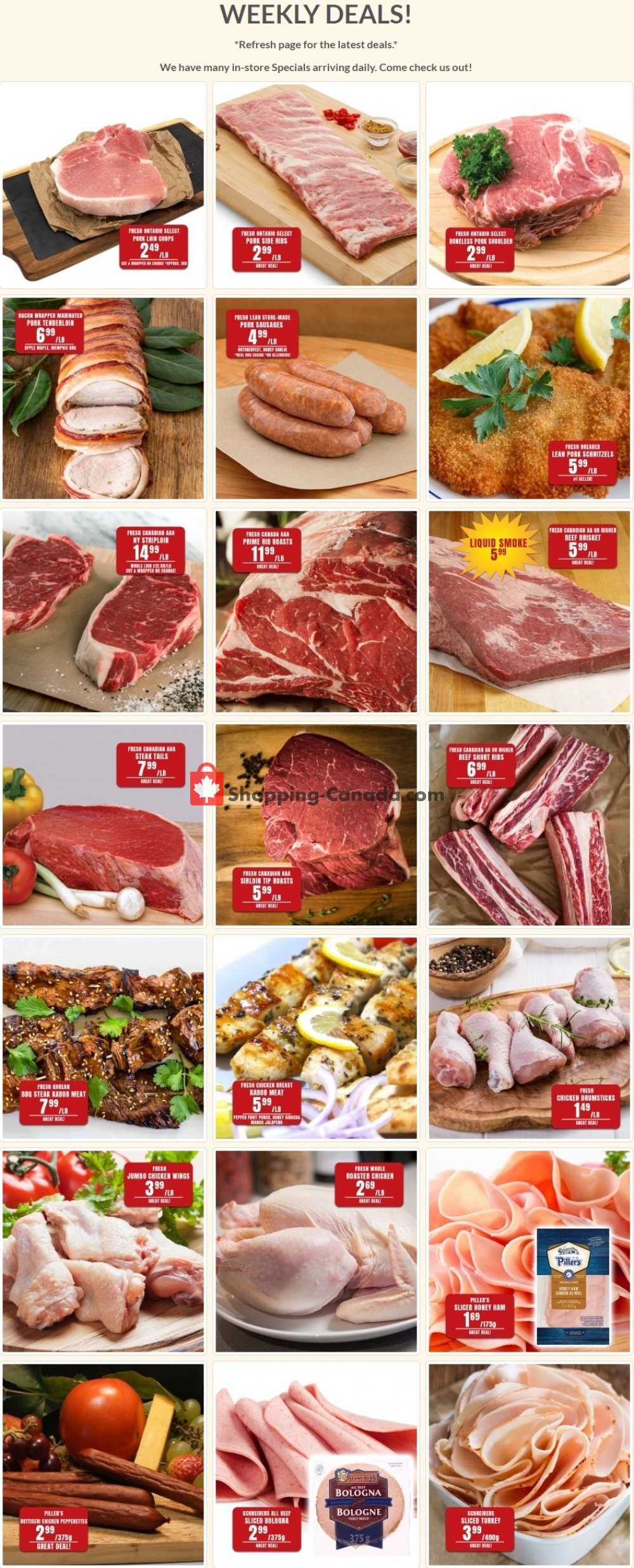 Robert's Fresh and Boxed Meats flyer from Tuesday July 7, 2020 to Monday July 13, 2020 - page 1