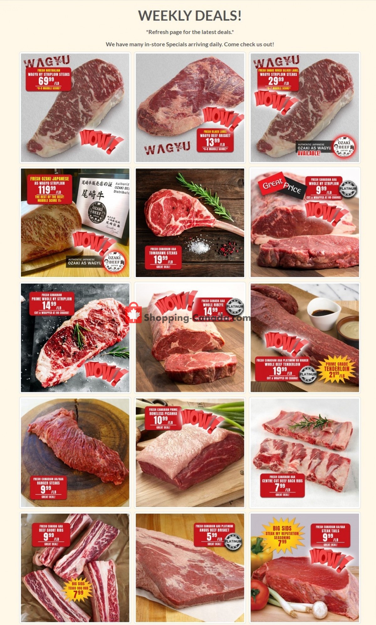 Robert's Fresh and Boxed Meats flyer from Tuesday June 14, 2022 to Monday June 20, 2022 - page 1