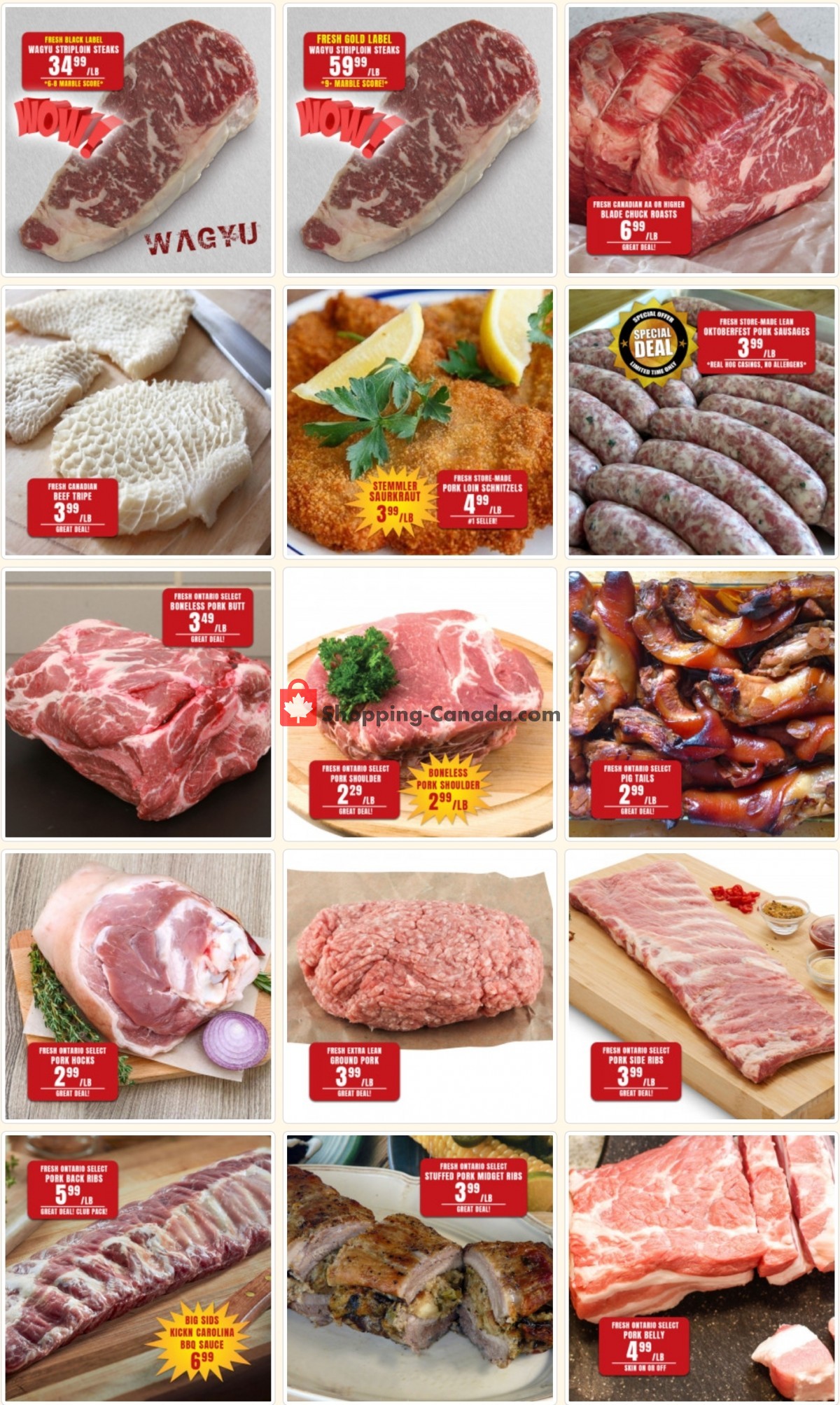 Robert's Fresh and Boxed Meats flyer from Monday October 4, 2021 to Sunday October 17, 2021 - page 4