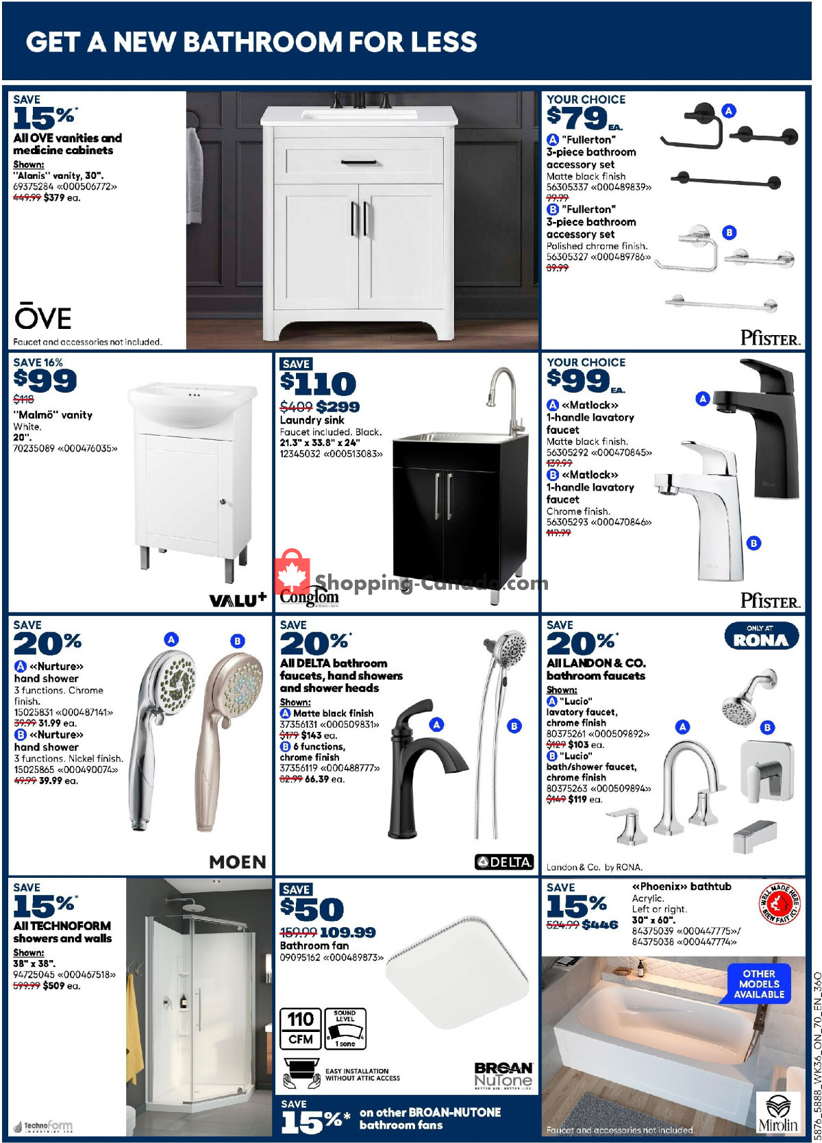 Rona flyer from Thursday October 1, 2026 to Wednesday October 14, 2026 - page 10