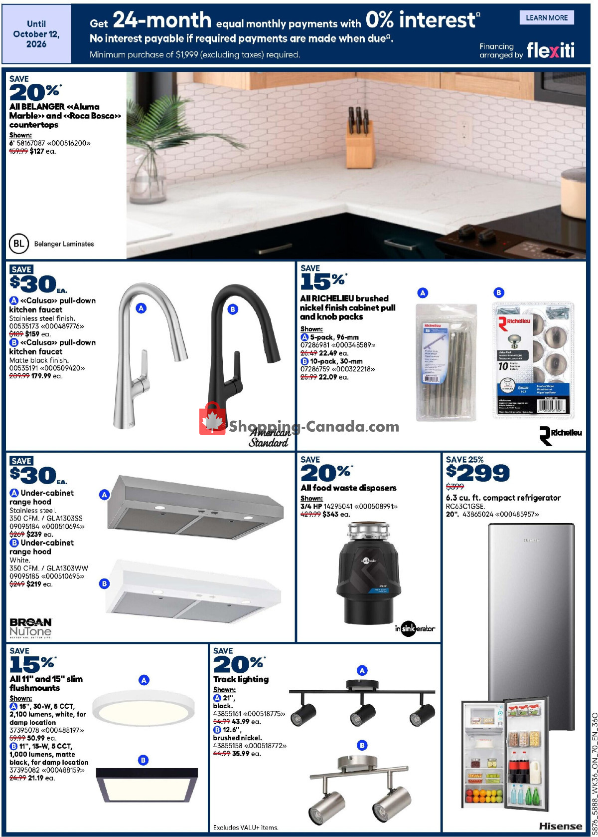 Rona flyer from Thursday October 1, 2026 to Wednesday October 14, 2026 - page 12