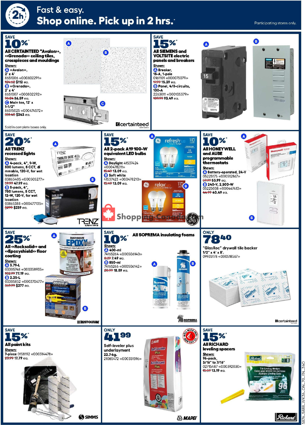 Rona flyer from Thursday October 1, 2026 to Wednesday October 14, 2026 - page 16