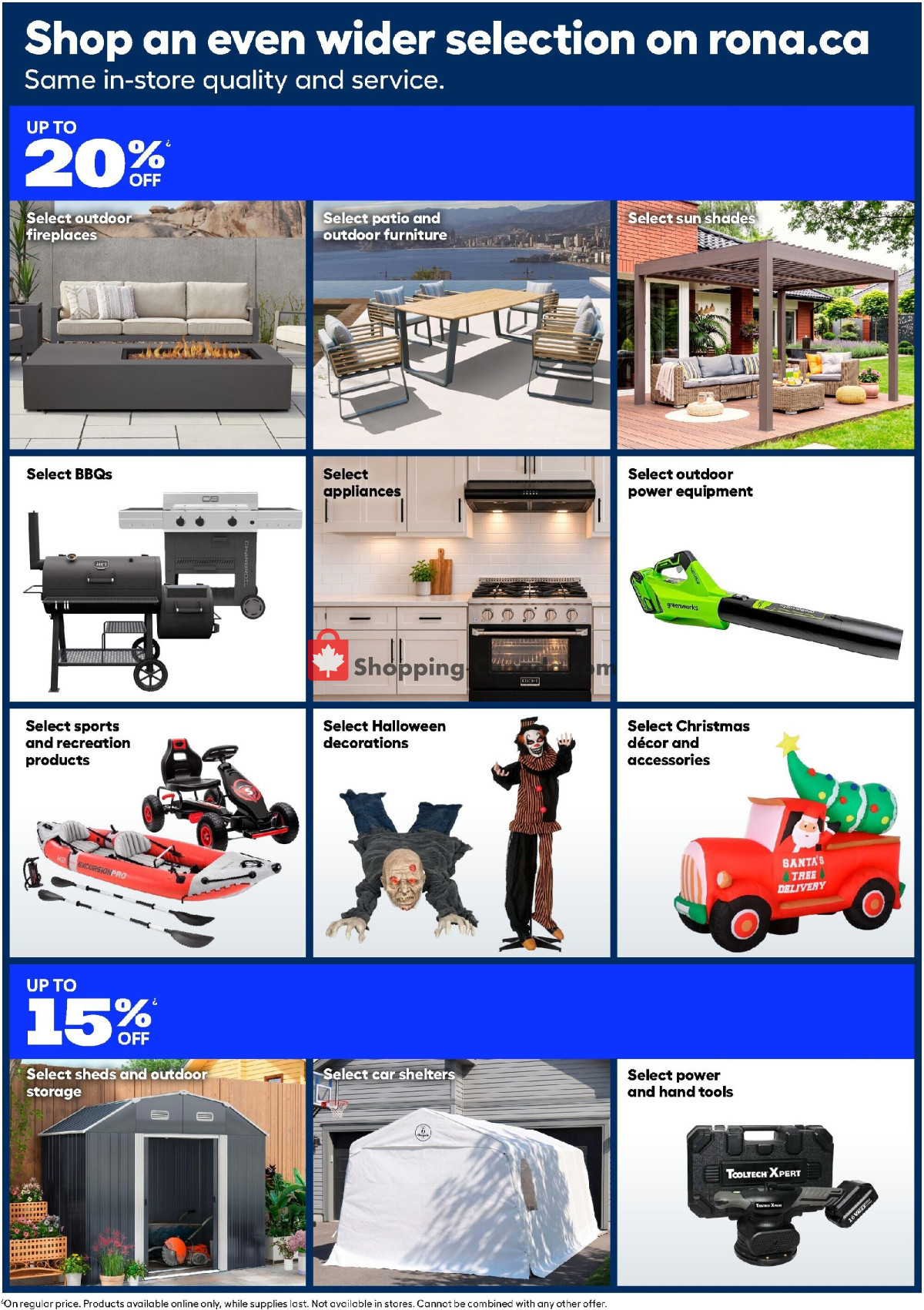 Rona flyer from Thursday October 1, 2026 to Wednesday October 14, 2026 - page 18