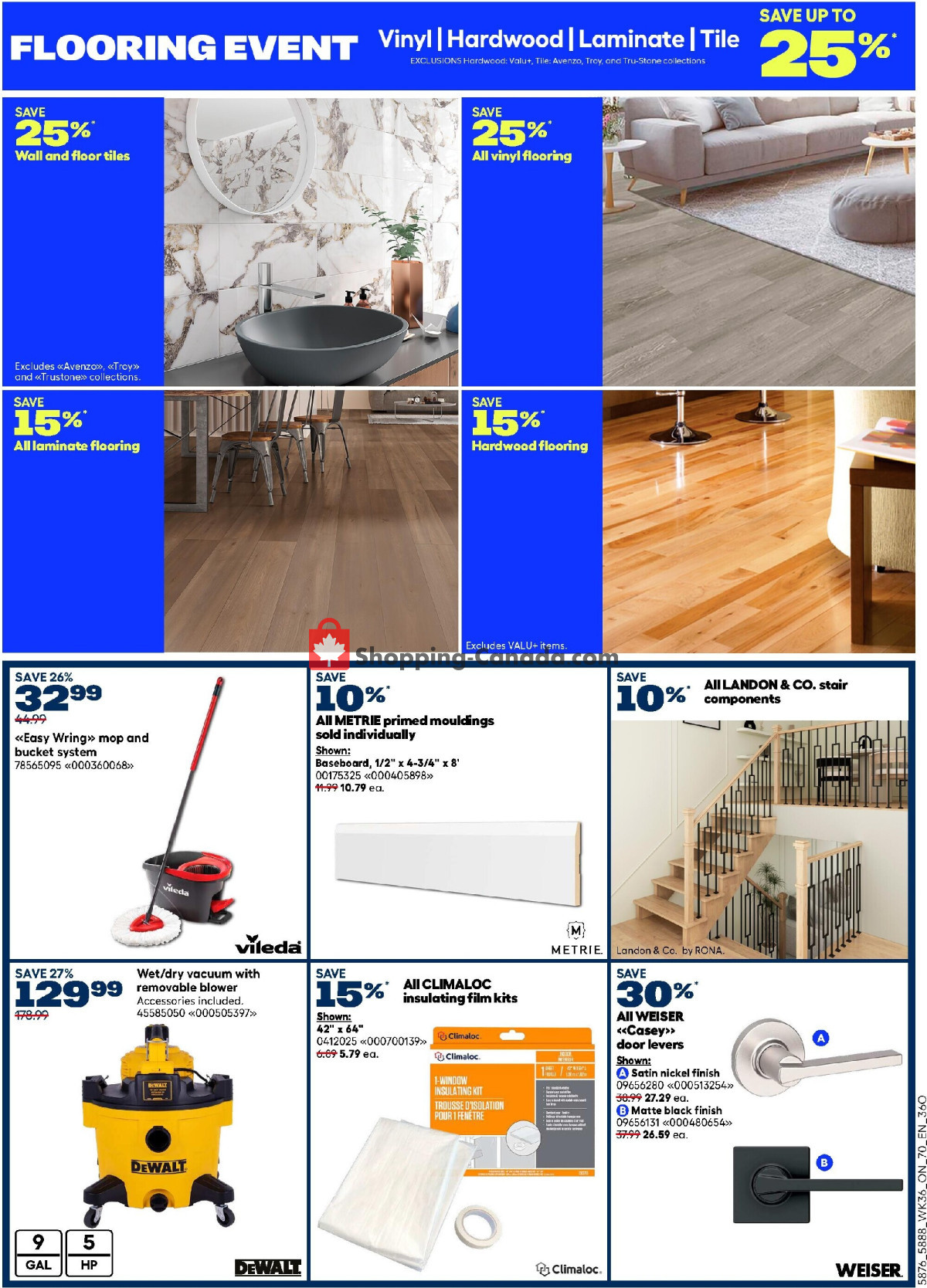 Rona flyer from Thursday October 1, 2026 to Wednesday October 14, 2026 - page 3