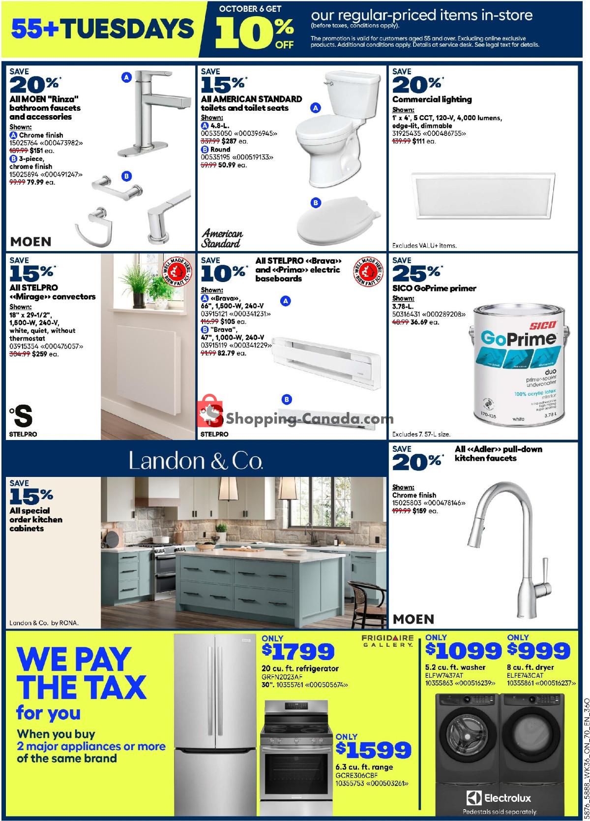 Rona flyer from Thursday October 1, 2026 to Wednesday October 14, 2026 - page 4