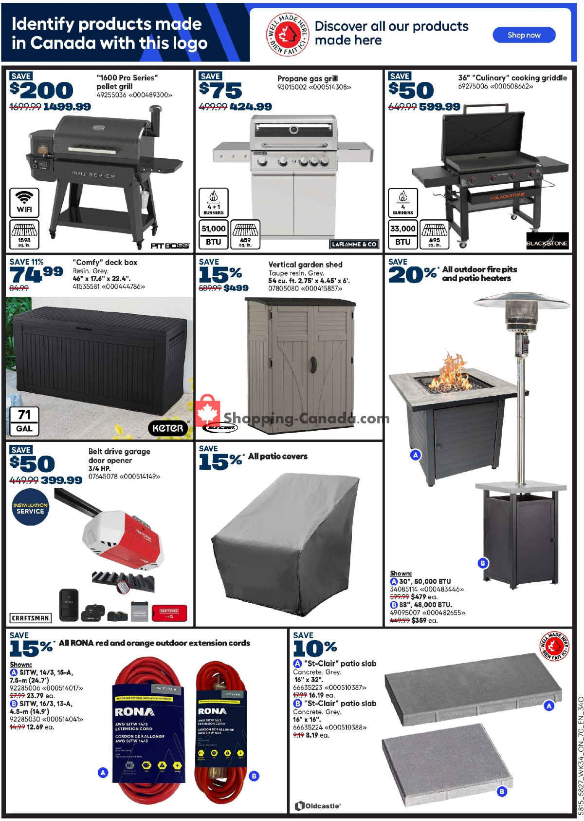 Rona flyer from Thursday September 17, 2026 to Wednesday September 30, 2026 - page 12