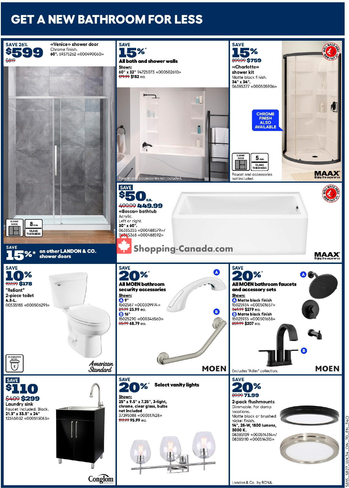 Rona flyer from Thursday September 17, 2026 to Wednesday September 30, 2026 - page 6