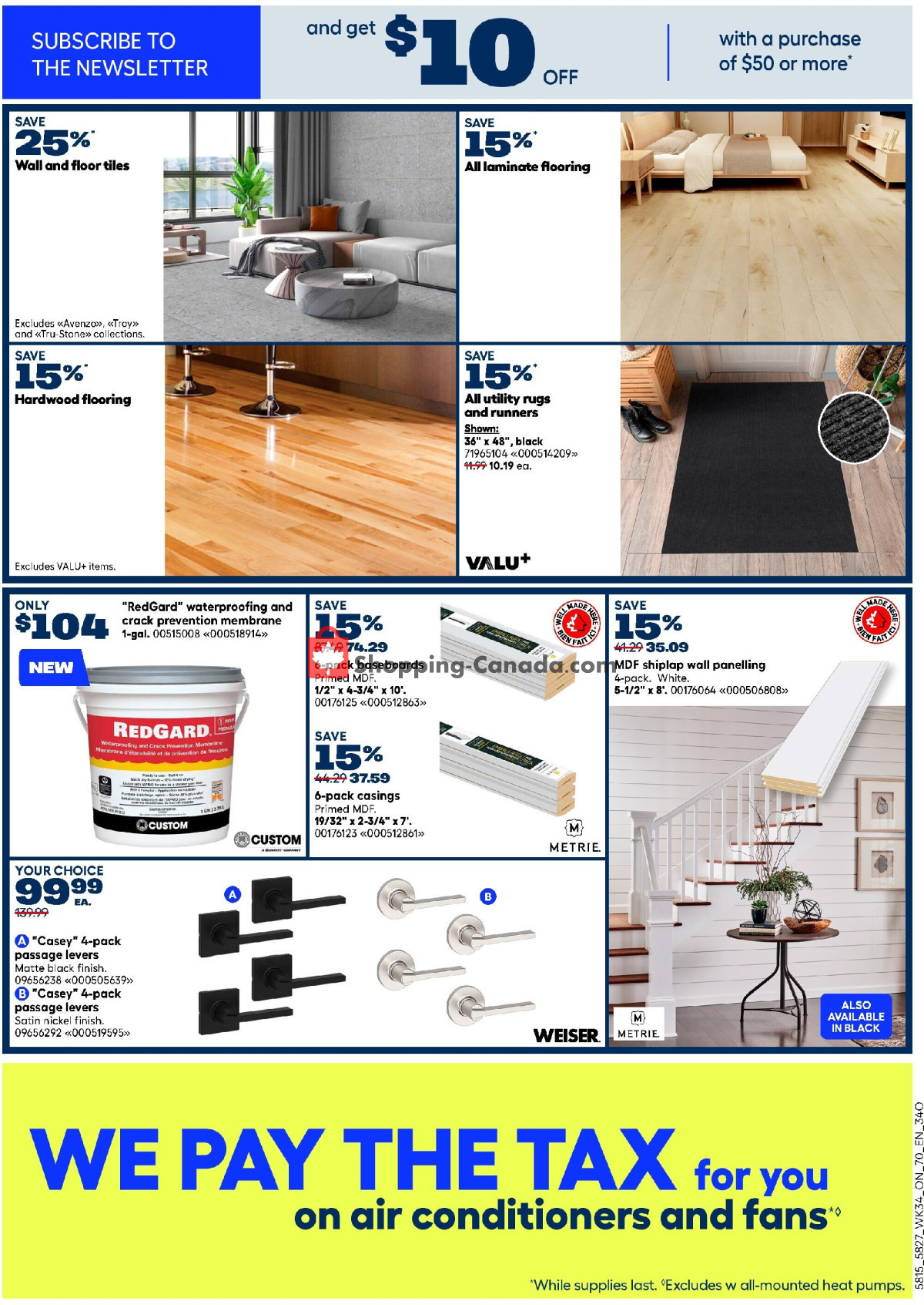 Rona flyer from Thursday September 17, 2026 to Wednesday September 30, 2026 - page 8