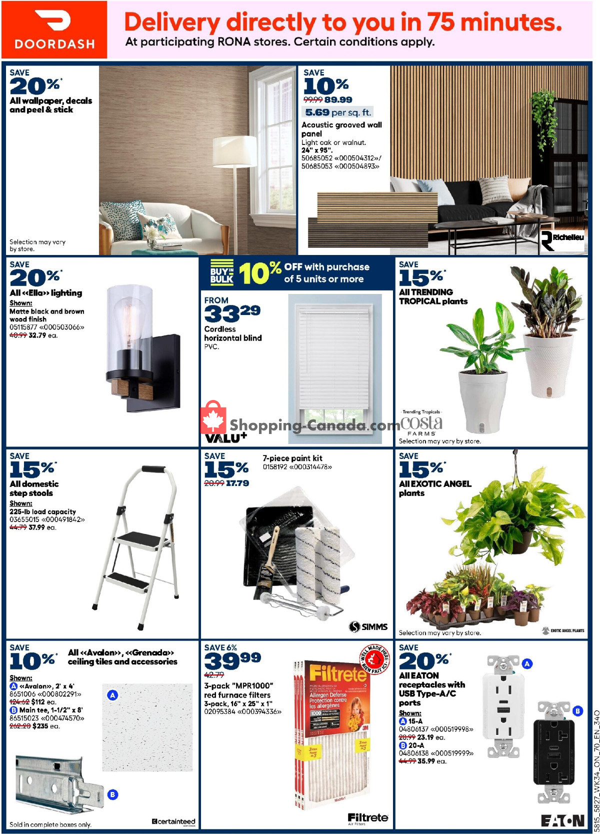Rona flyer from Thursday September 17, 2026 to Wednesday September 30, 2026 - page 9