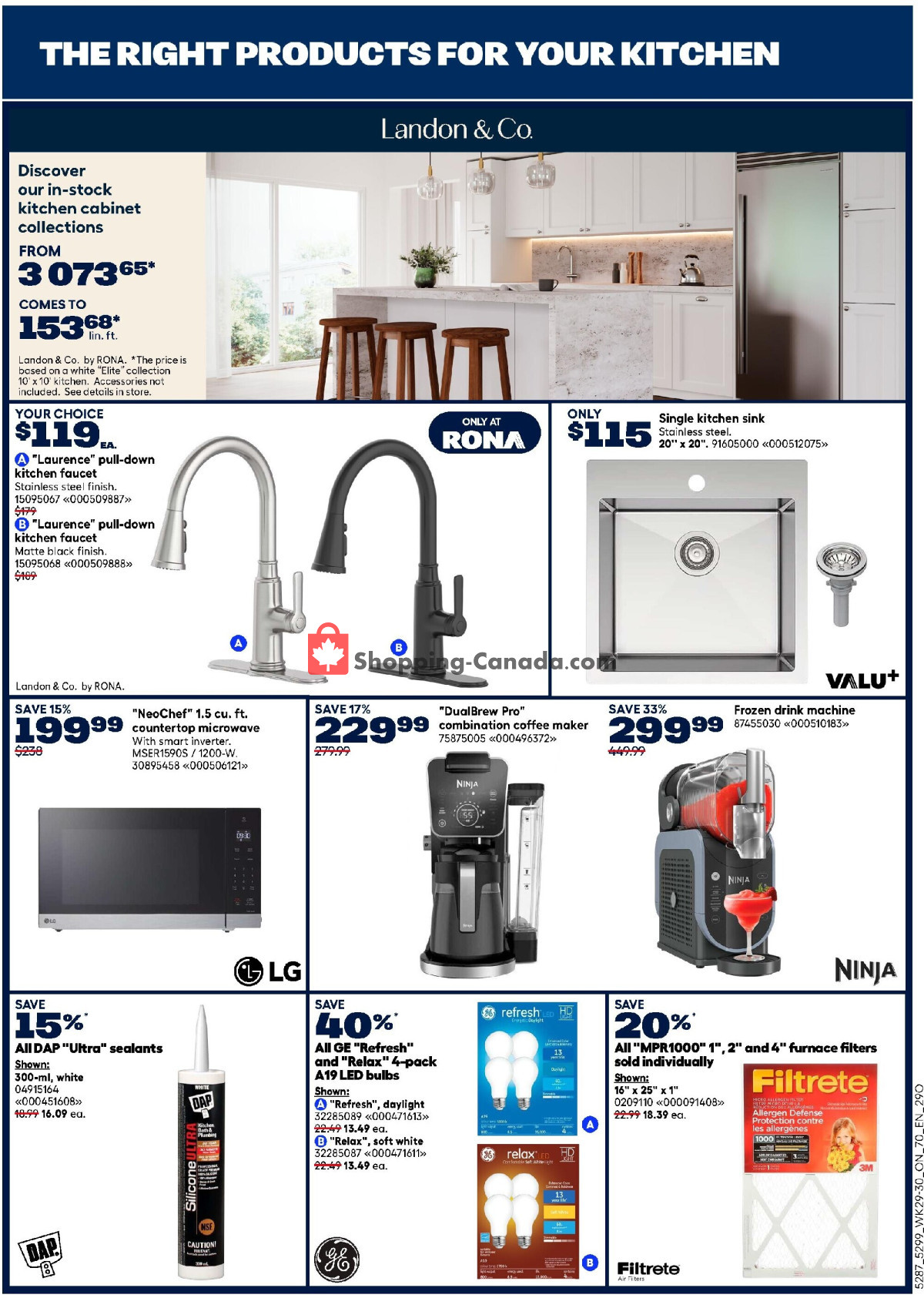 Rona flyer from Thursday August 13, 2026 to Wednesday August 26, 2026 - page 16