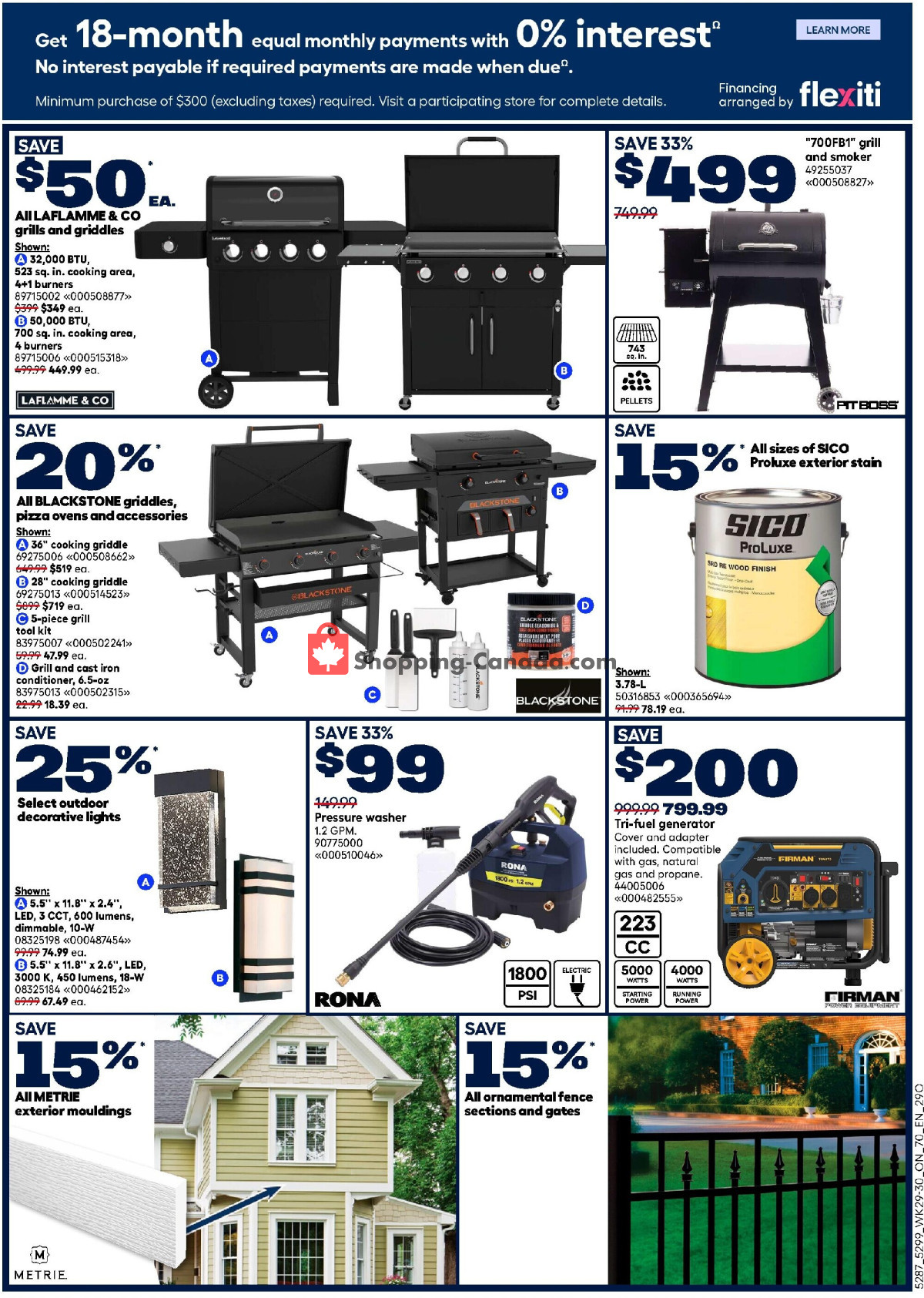 Rona flyer from Thursday August 13, 2026 to Wednesday August 26, 2026 - page 2