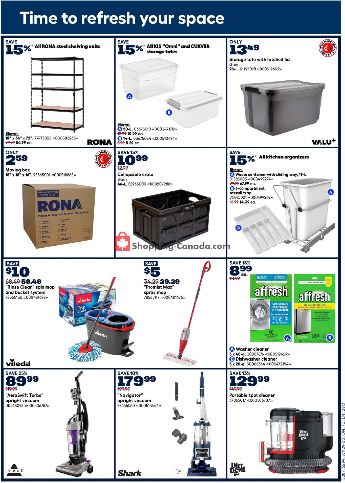 Rona flyer from Thursday August 13, 2026 to Wednesday August 26, 2026 - page 7