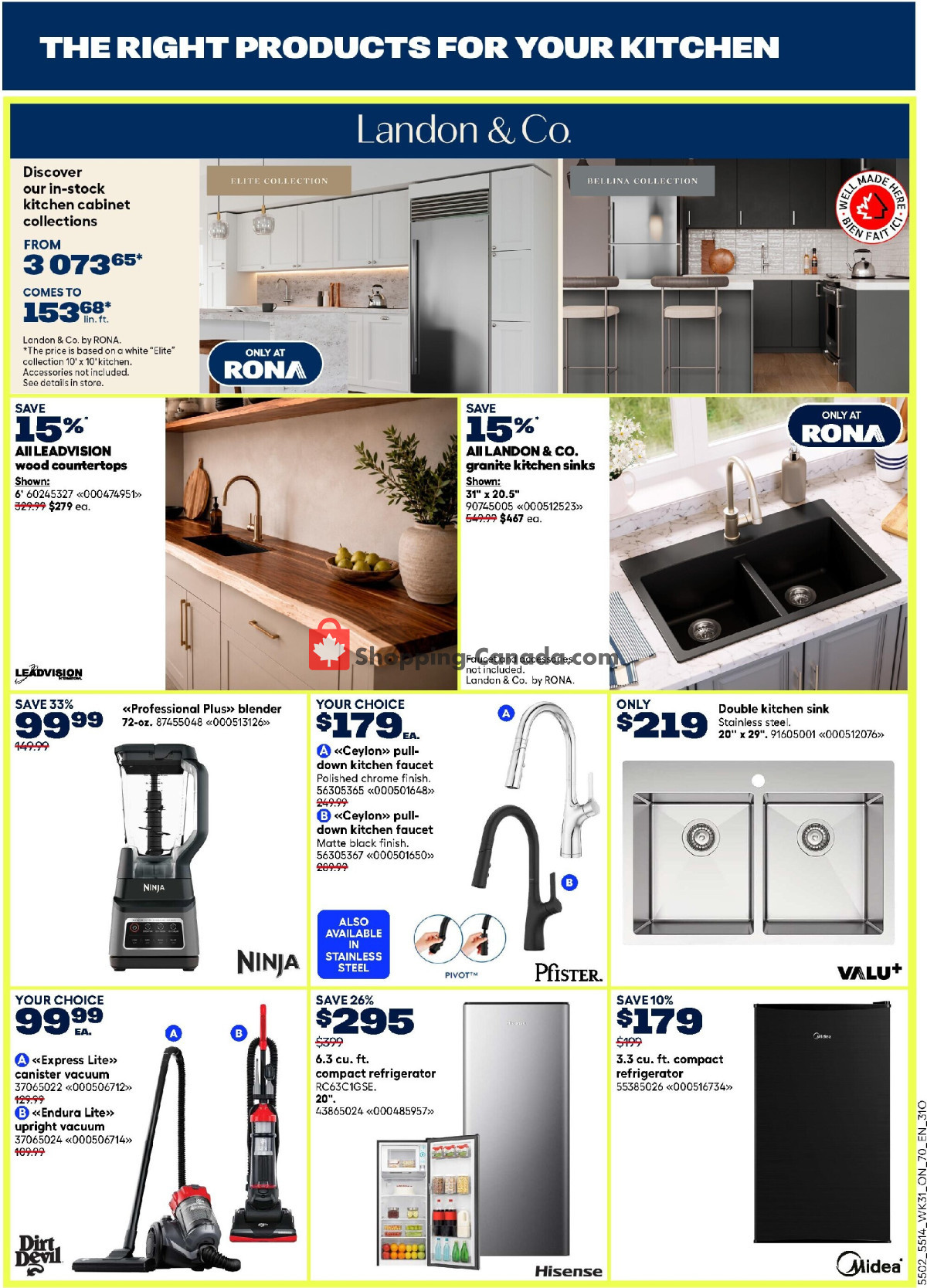 Rona flyer from Thursday August 27, 2026 to Wednesday September 2, 2026 - page 13