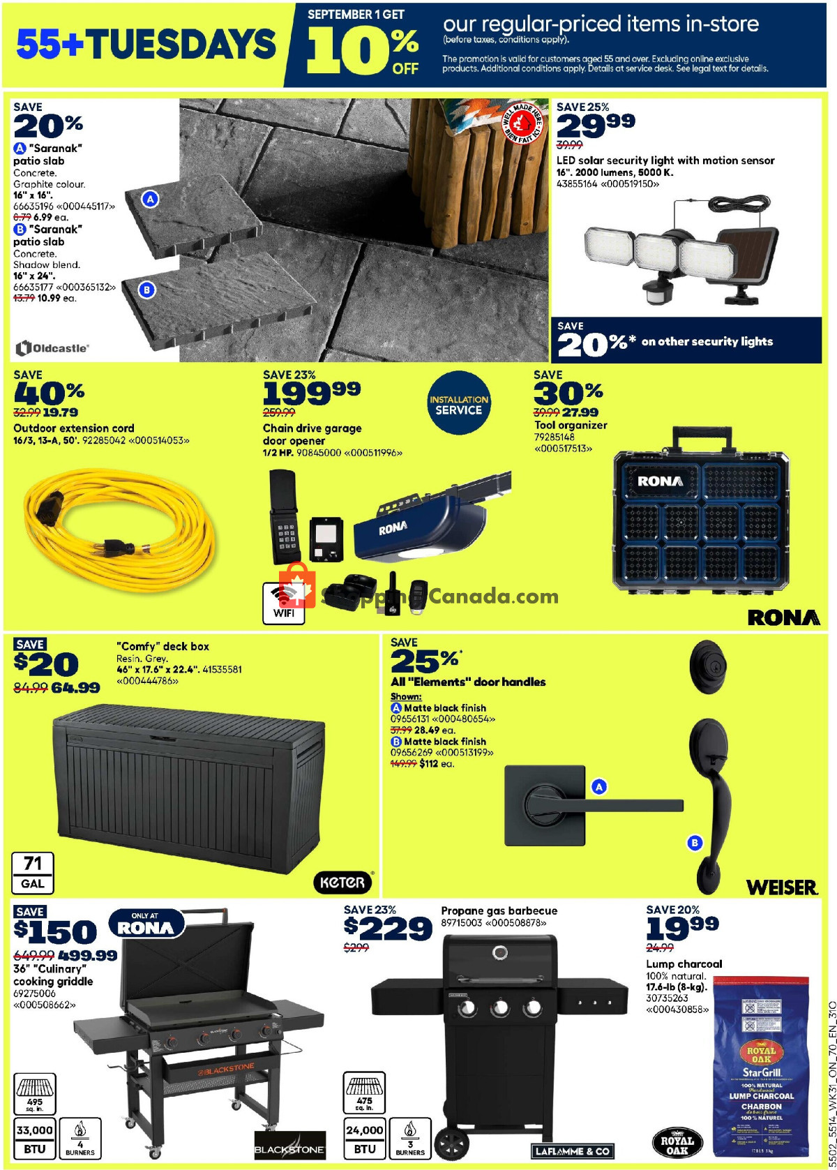 Rona flyer from Thursday August 27, 2026 to Wednesday September 2, 2026 - page 4