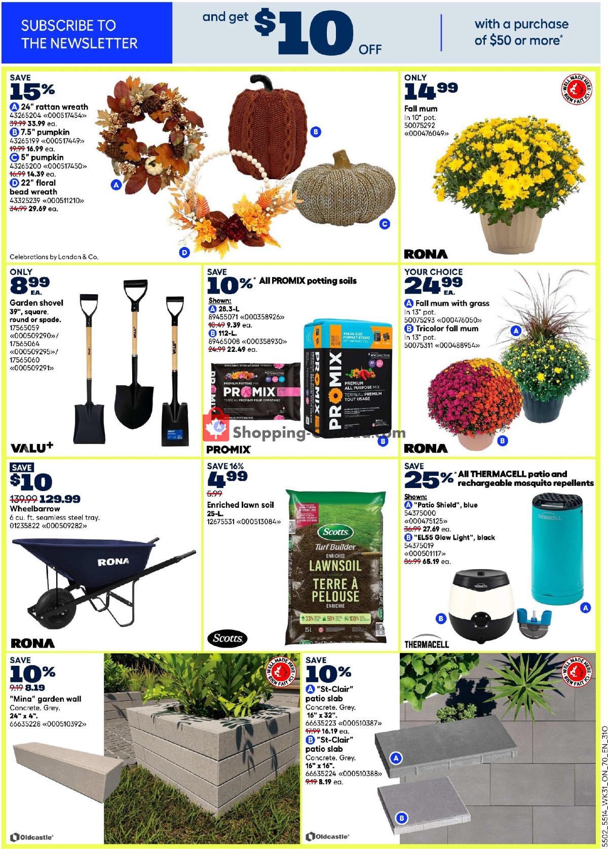 Rona flyer from Thursday August 27, 2026 to Wednesday September 2, 2026 - page 7