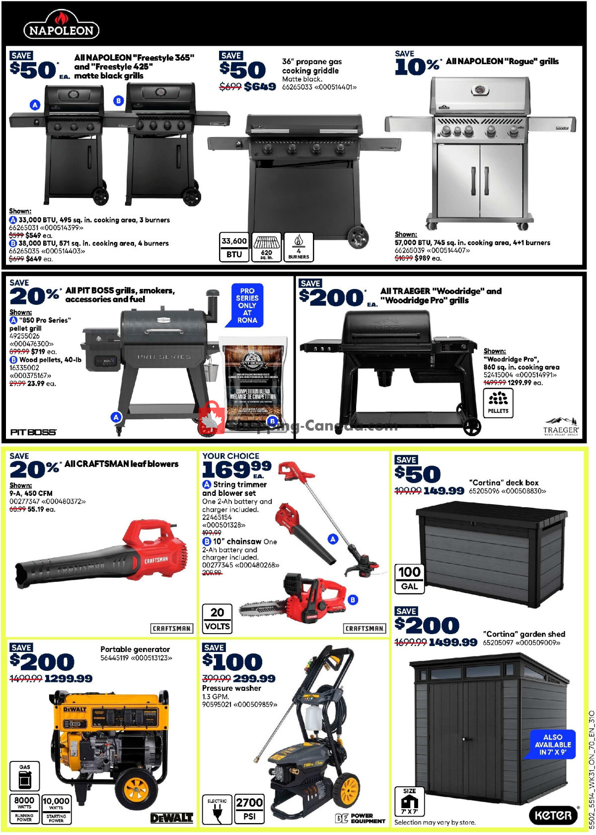 Rona flyer from Thursday August 27, 2026 to Wednesday September 2, 2026 - page 8