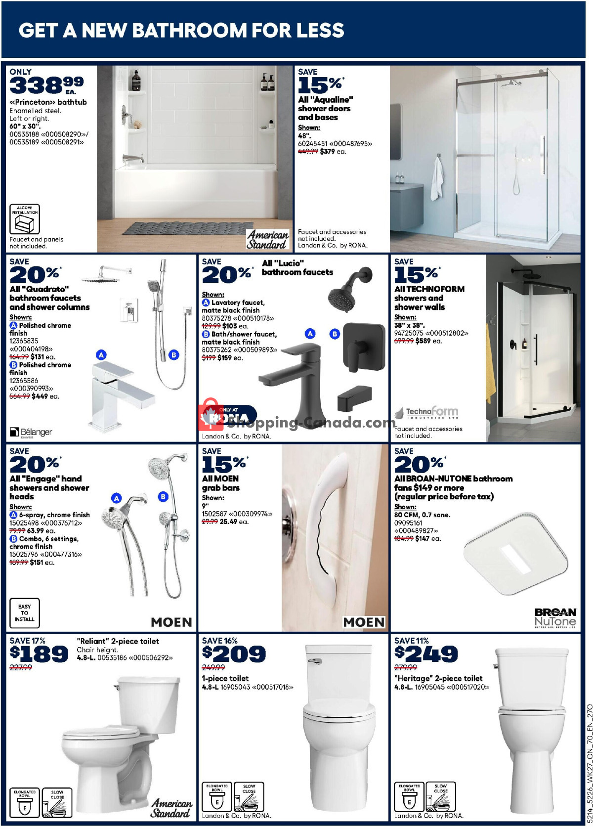 Rona flyer from Thursday July 30, 2026 to Wednesday August 12, 2026 - page 16
