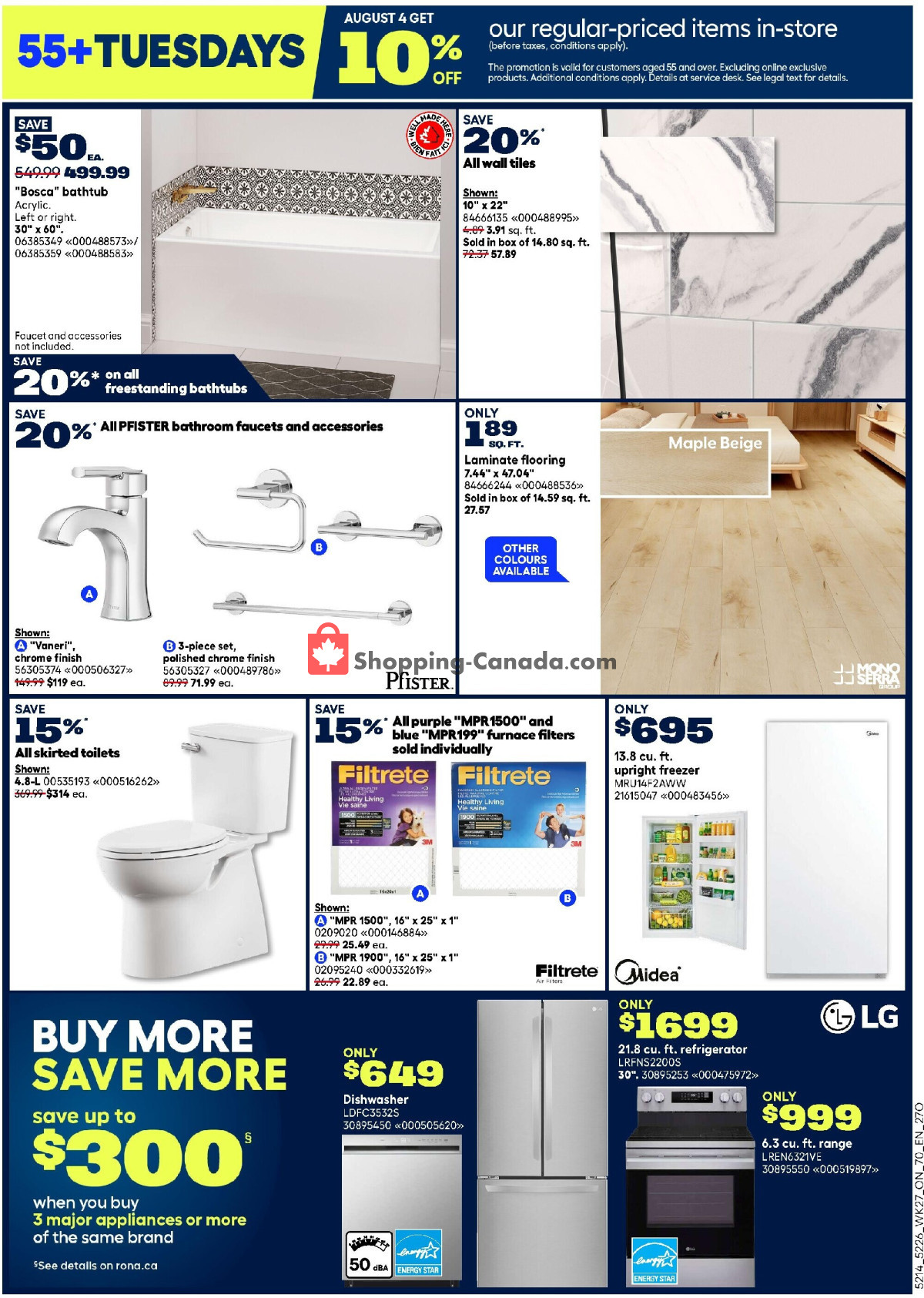 Rona flyer from Thursday July 30, 2026 to Wednesday August 12, 2026 - page 5