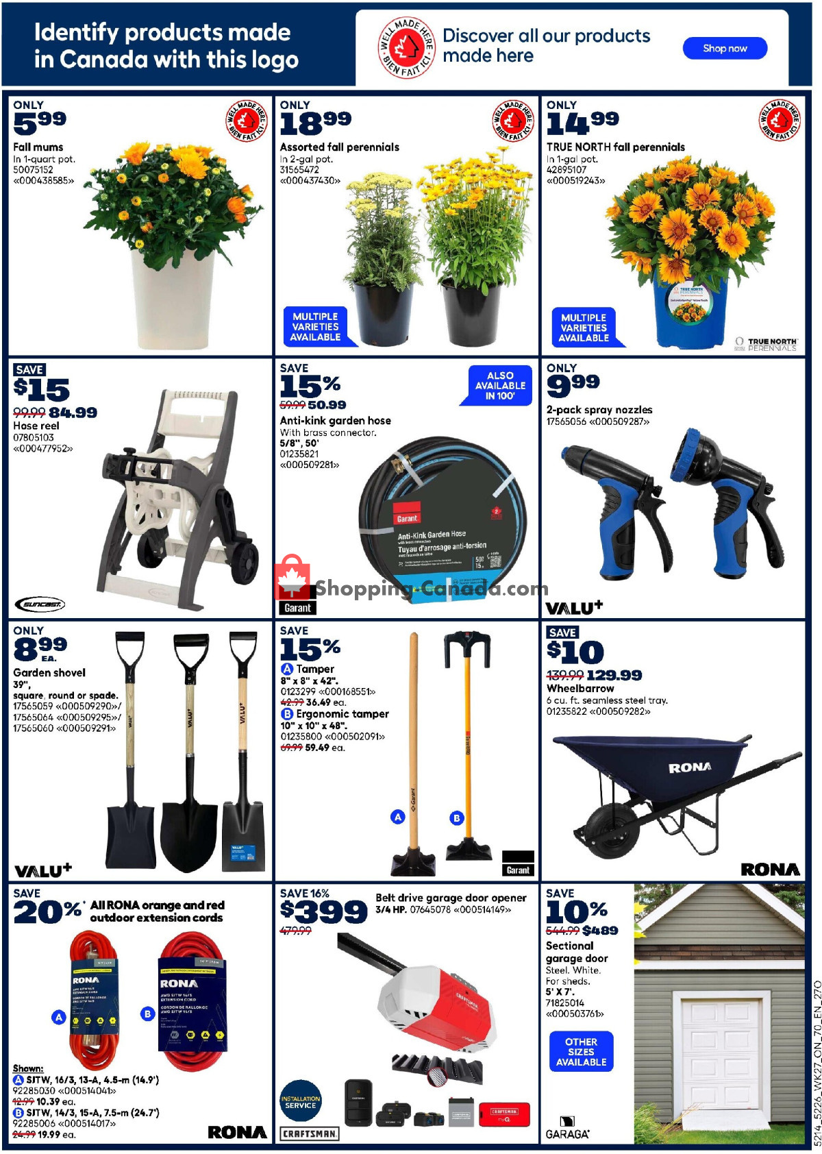 Rona flyer from Thursday July 30, 2026 to Wednesday August 12, 2026 - page 8