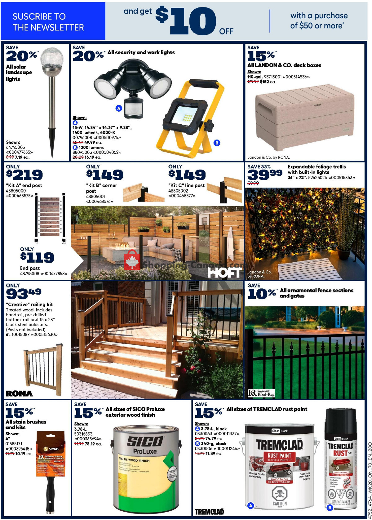 Rona flyer from Thursday June 11, 2026 to Wednesday June 17, 2026 - page 12