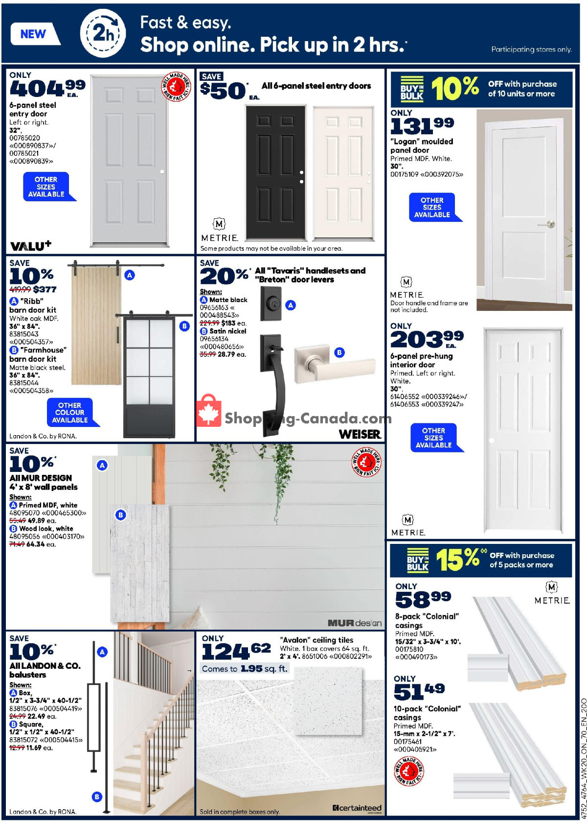 Rona flyer from Thursday June 11, 2026 to Wednesday June 17, 2026 - page 15