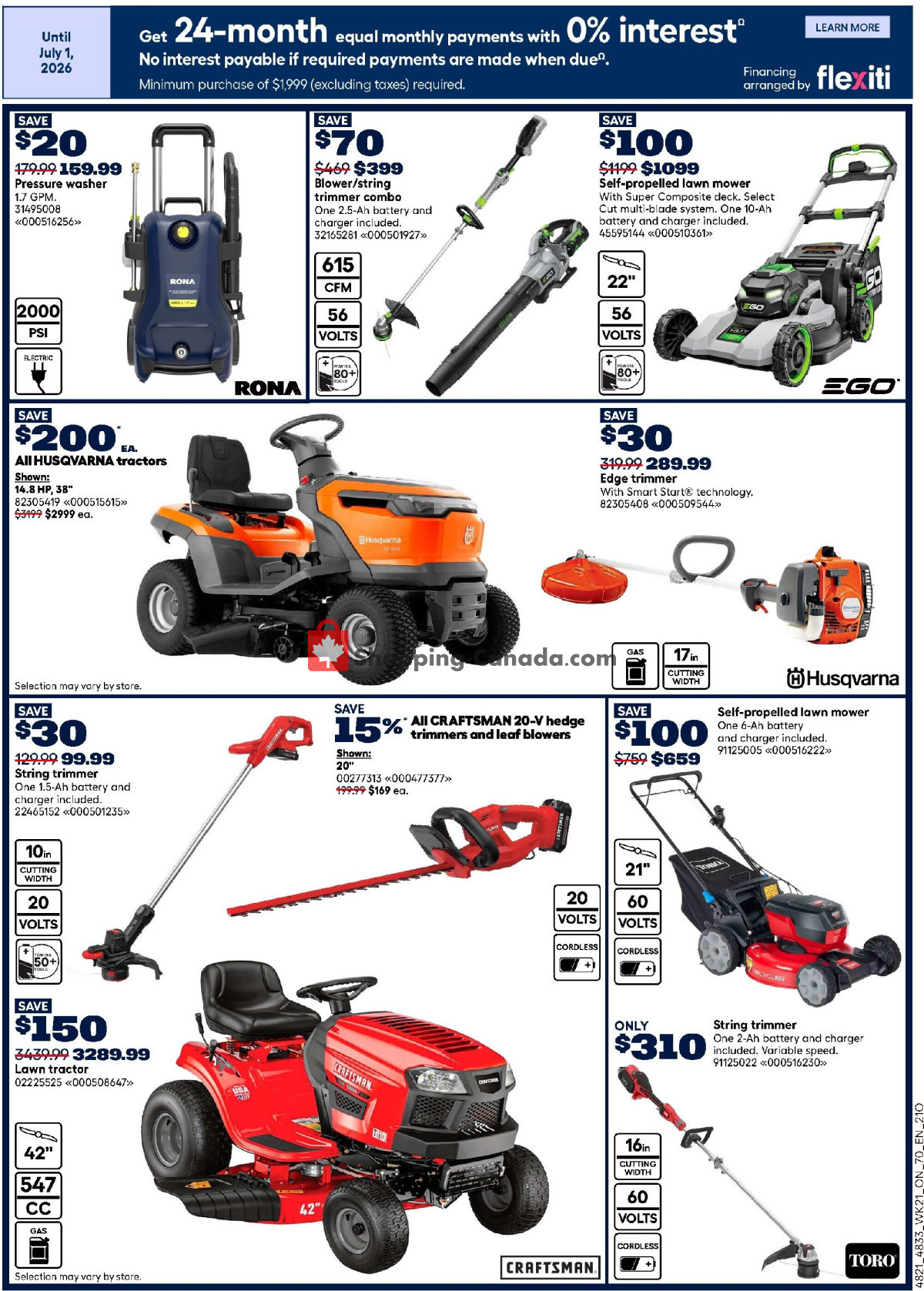 Rona flyer from Thursday June 18, 2026 to Wednesday June 24, 2026 - page 13