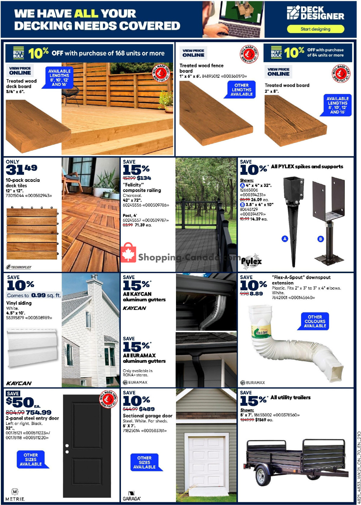 Rona flyer from Thursday June 18, 2026 to Wednesday June 24, 2026 - page 16
