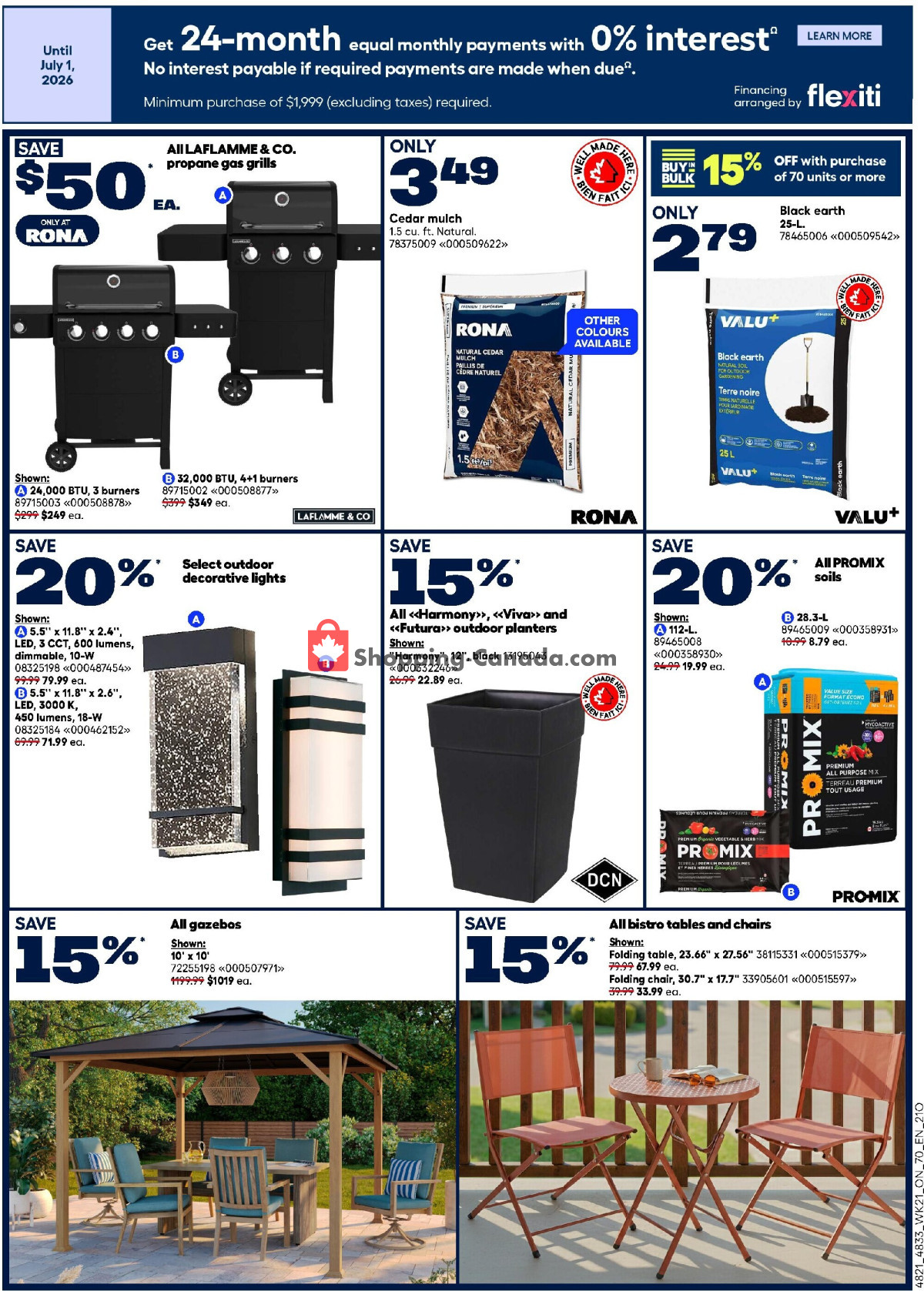 Rona flyer from Thursday June 18, 2026 to Wednesday June 24, 2026 - page 4